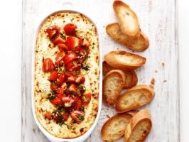 Warm Goat Cheese Dip