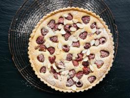 Raspberry Frangipane Tart