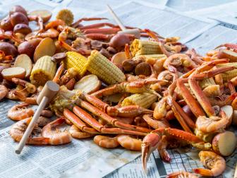 Low Country Boil, as seen on Delicious Miss Brown, Season 1.