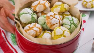 Citrus Crinkle Cookies