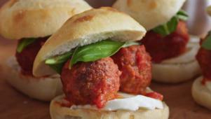 Meatless Meatball Sliders