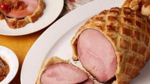 Ham Wrapped in Puff Pastry