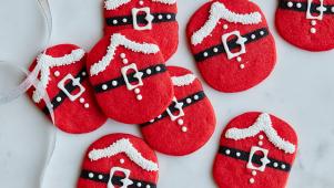 Santa Slice-and-Bake Cookies
