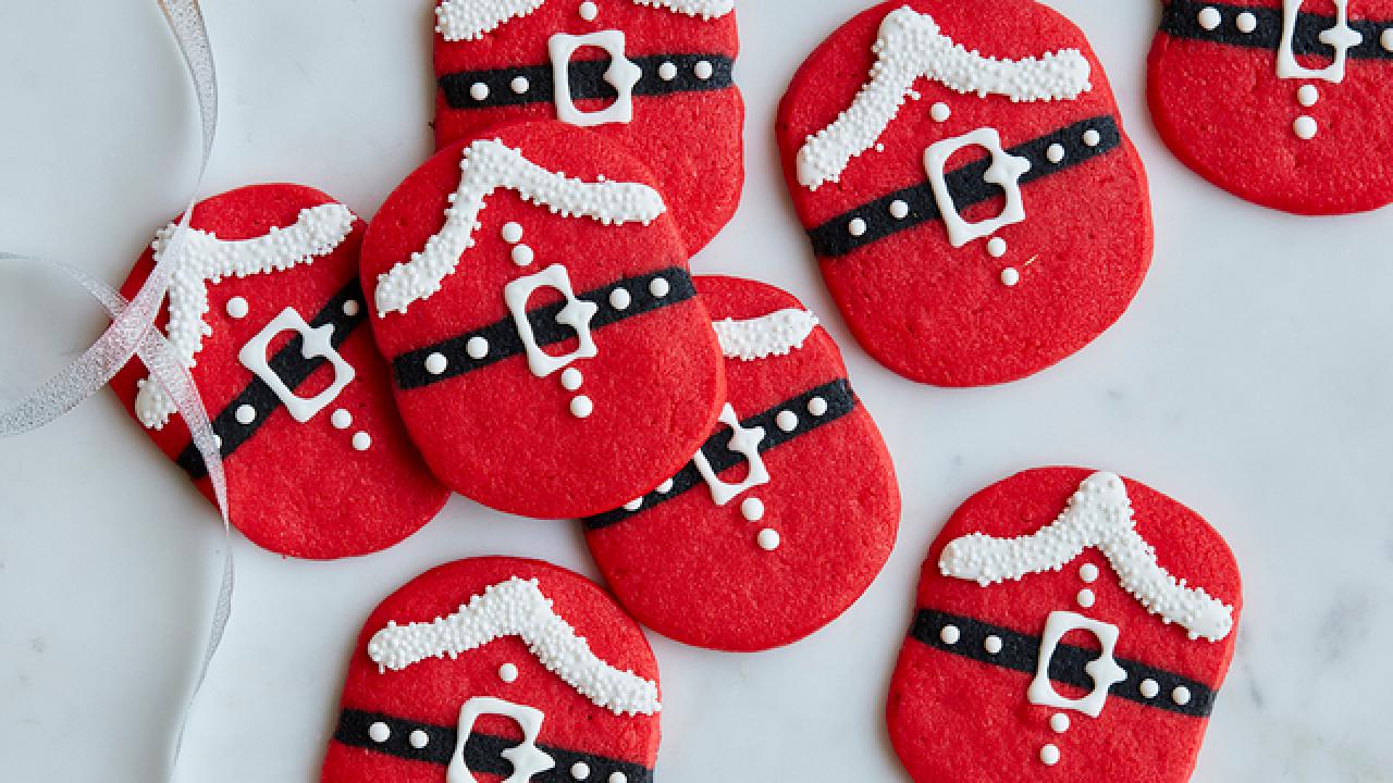 Santa Slice-and-Bake Cookies