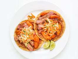 Air Fryer Steak Tostadas