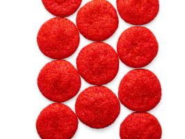 Blood Orange Semolina Cookies