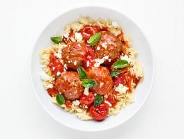 Lamb Meatballs With Orzo